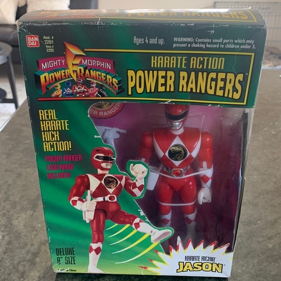 Toys | Bandai 1994 Mighty Morphin Power Rangers Karate Action Red ...